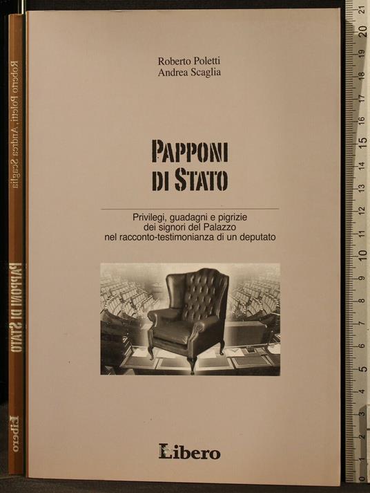 Papponi di Stato - Papponi di Stato di: Poletti - copertina