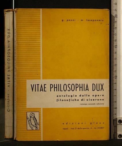 Vitae Philosophia Dux - Vitae Philosophia Dux di: Pozzi - copertina