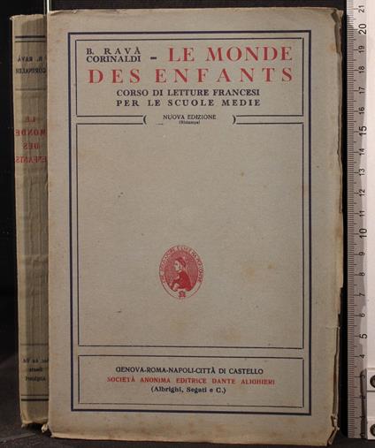 Le monde des enfants - monde des enfants di: Ravà Corinaldi - copertina