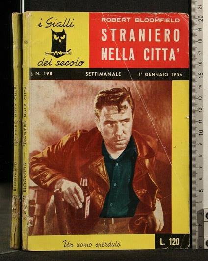 Straniero Nella Città - Straniero Nella Città di: Robert Bloomfield - copertina