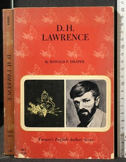 D H Lawrence - D H Lawrence di: Ronald Draper - copertina