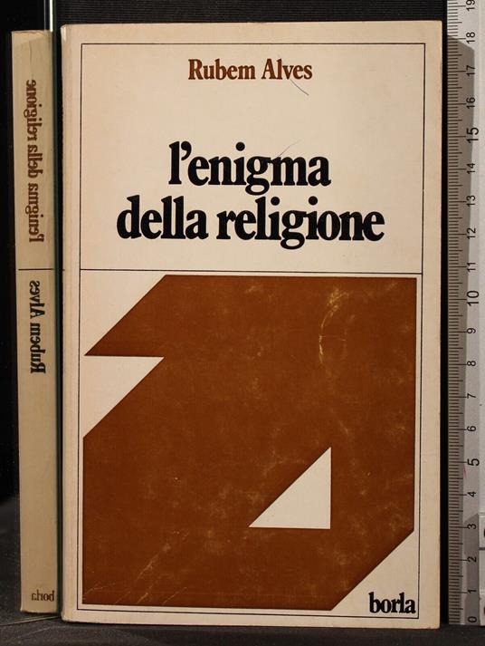 L' enigma della religione - enigma della religione di: Rubem Alves - copertina