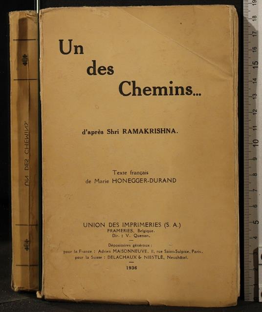 Un Des Chemins - Des Chemins di: Shri Ramakrishna - copertina