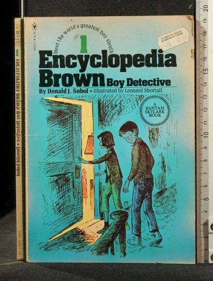 Encyclopedia Brown 1 Boy Detective - Encyclopedia Brown 1 Boy Detective di: Sobol - copertina