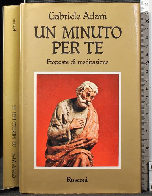 Un minuto per te - Gabriele Adani - copertina