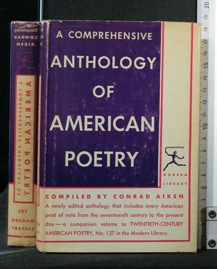 A Comprehensive Anthology Of American Poetry - Conrad Aiken - copertina