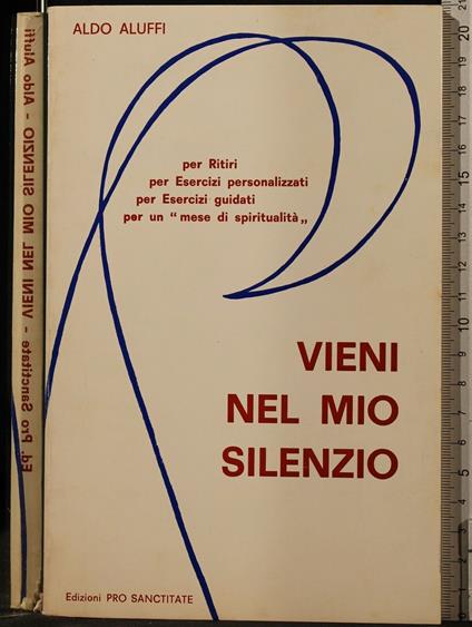 Vieni Nel Mio - Aldo Aluffi - copertina