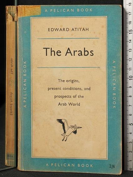 The Arabs - Edward Atiyah - copertina
