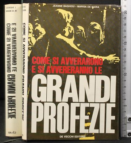 Grandi profezie - Jeanne Baghiou - copertina