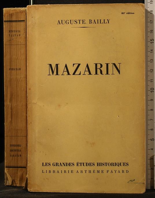 Mazarin - Auguste Bailly - copertina