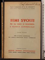 Temi svolti. di ragioneria e tecnica commerciale. Vol 2
