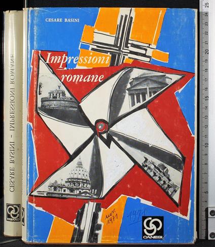 Impressioni romane - Cesare Basini - copertina