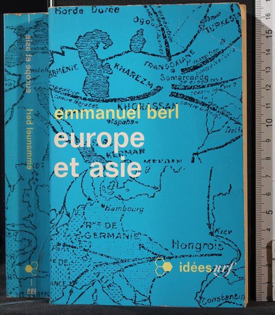 Europe et Asie - Emmanuel Berl - copertina