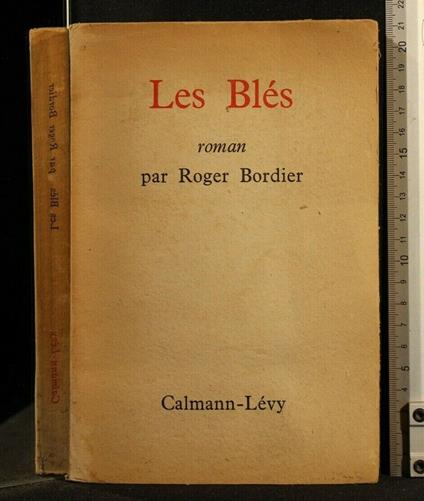 Les Bles - Roger Bordier - copertina