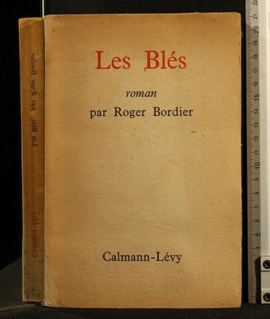 Les Bles - Roger Bordier - copertina
