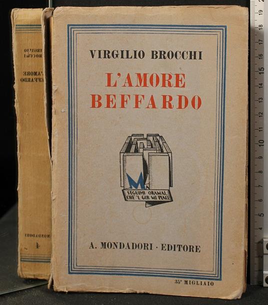 L' Amore Beffardo - Virgilio Brocchi - copertina