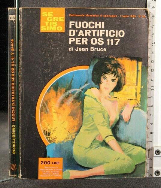 Fuochi D'Artificio per Os 117 - Jean Bruce - copertina