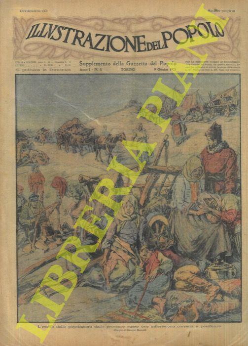 Esodo delle popolazioni russe per carestie e pestilenze