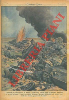 Dopo aver tenuto testa all'offensiva sovietica ed averla infranta, i reparti corazzati germanici passano all'assalto nel settore centrale del fronte, sgominando il nemico