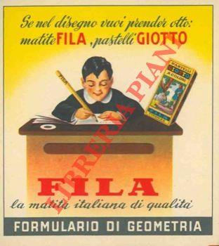 Se nel disegno vuoi prender otto: matite FILA, pastelli GIOTTO