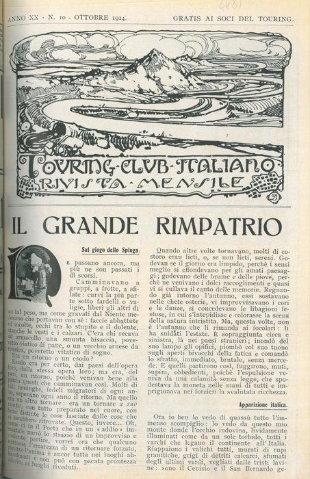 Il grande rimpatrio