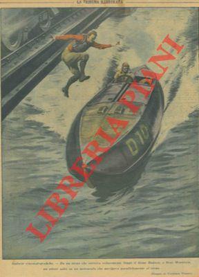 Audacie cinematografiche. Da un treno che correva velocemente lungo il fiume Hudson, a Bear Mountain, un attore saltò su un motoscafo che navigava parallelamente al treno