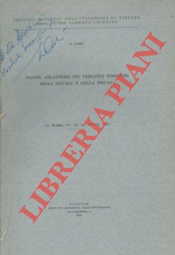 Piante atlantiche nel versante tirrenico della Liguria e della Toscana