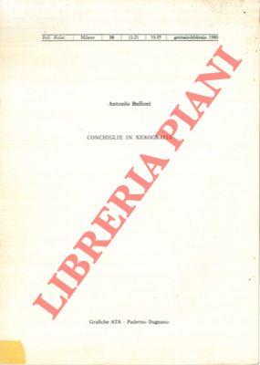 Conchiglie in xerografia