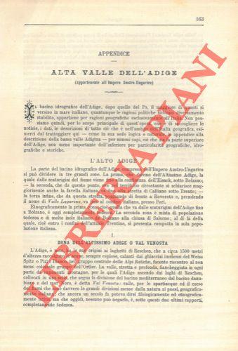 Alta Valle dell'Adige (appartenente all'Impero Austro-Ungarico)