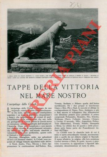 Tappe della vittoria nel mare nostro