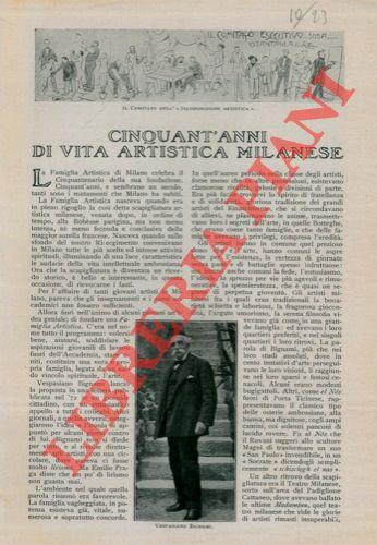 Cinquant'anni di vita artistica milanese