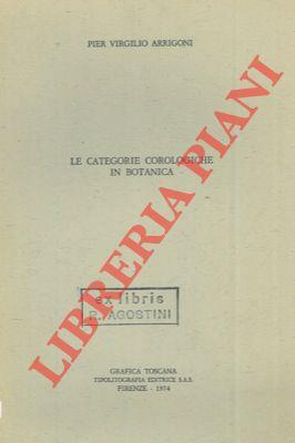 Le categorie corologiche in botanica