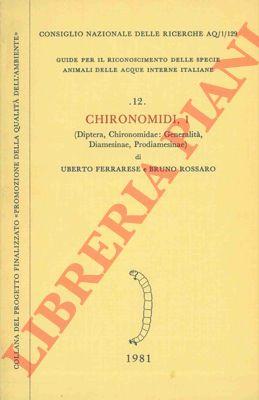 Chironomidi, 1. (Diptera, Chironomidae: Generalità, Diamesinae, Prodiamesinae)