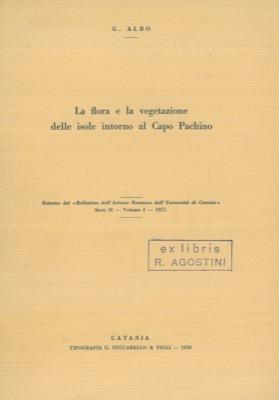 La flora e la vegetazione delle isole intorno al Capo Pachino