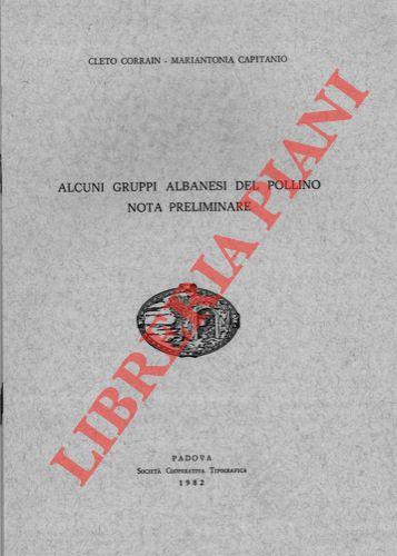 Alcuni gruppi albanesi del Pollino nota preliminare