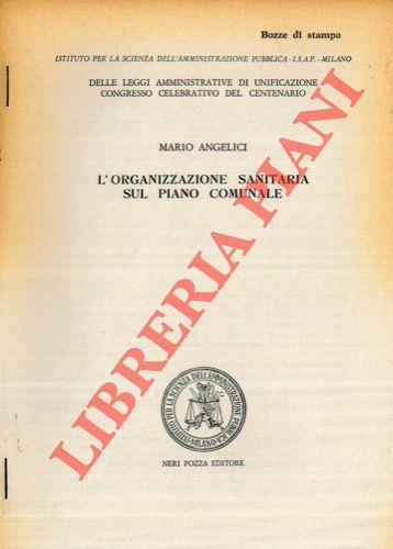 L' organizzazione sanitaria sul piano comunale