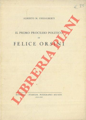 Il primo processo politico di Felice Orsini