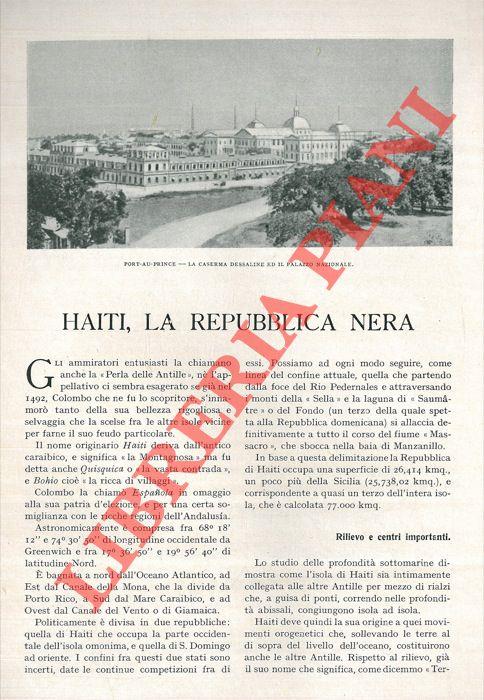 Haiti la repubblica nera