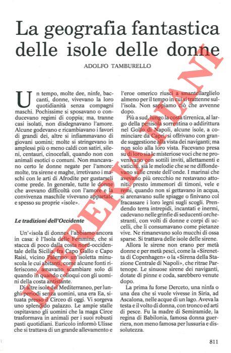 La geografia fantastica delle isole delle donne