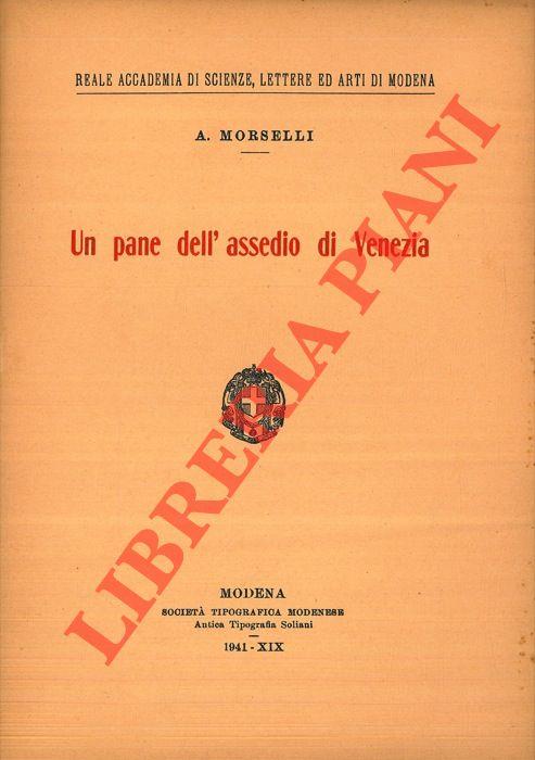 Un pane dell'assedio di Venezia
