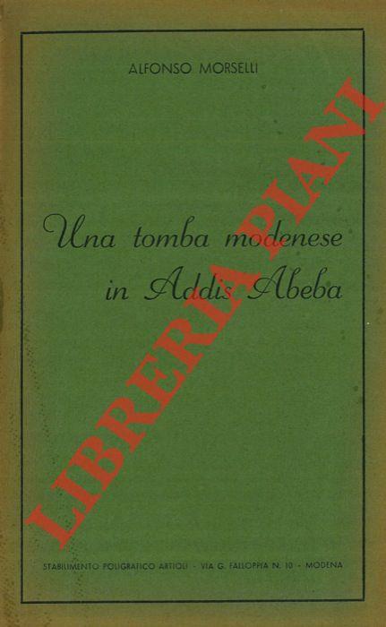 Una tomba modenese in Addis Abeba