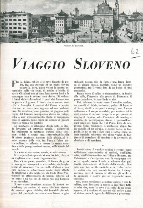 Viaggio sloveno