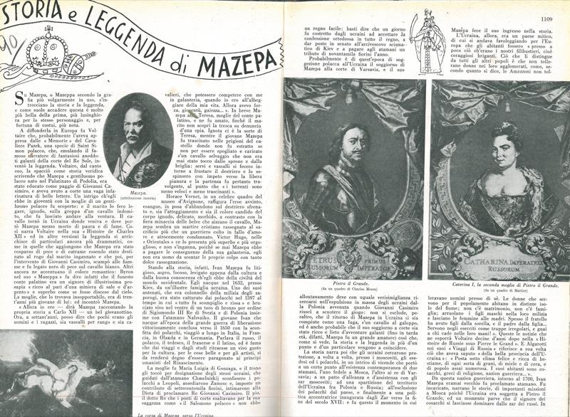 Storia e leggenda di Mazepa