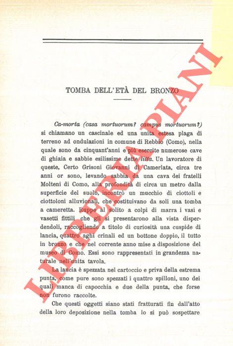 Tomba dell'Età del Bronzo