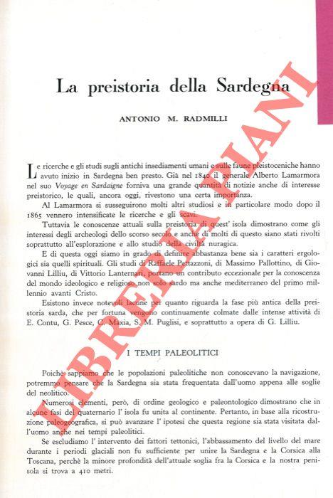 La preistoria della Sardegna