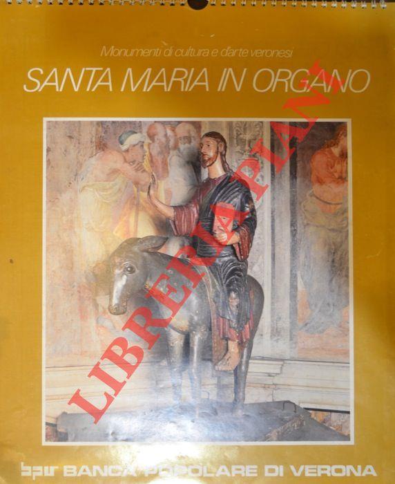 Calendario 1988. Monumenti di cultura ed arte veronesi. Santa Maria in Organo