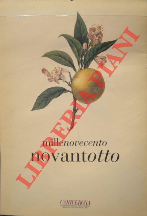 Calendario millenovecentonovantotto