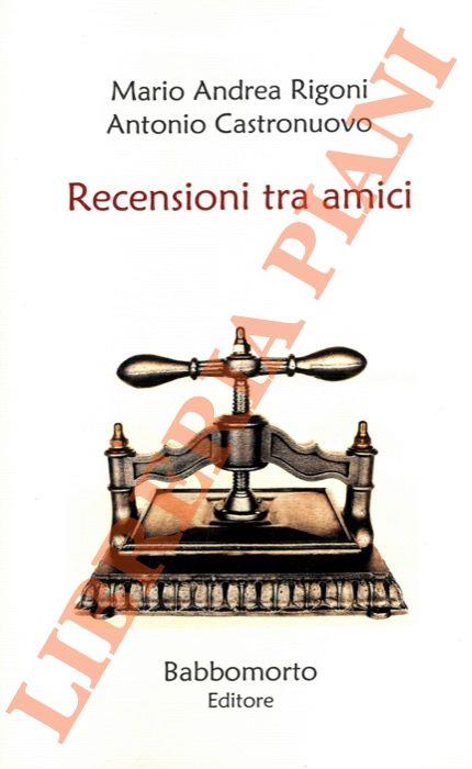 Recensioni tra amici
