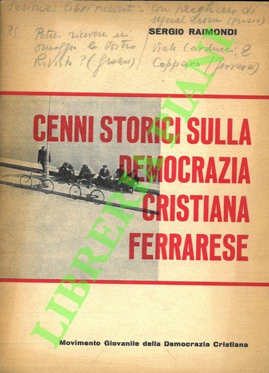 Cenni storici sulla Democrazia Cristiana ferrarese