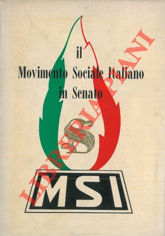 Il Movimento Sociale Italiano in Senato